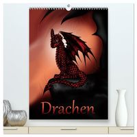 Produktbild: Drachen (hochwertiger Premium Wandkalender 2027 DIN A2 hoch), Kunstdruck in Hochglanz