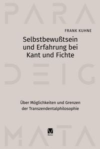 Produktbild: Selbstbewu&szlig;tsein und Erfahrung bei Kant und Fichte