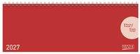 Produktbild: Tischquerkalender Classic Colourlux rot 2027
