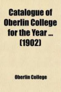 Produktbild: Catalogue of Oberlin College for the Year
