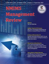 Produktbild: NMIMS Management Review - April-June 2021