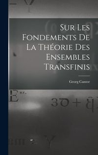 Produktbild: Sur Les Fondements De La Th&eacute;orie Des Ensembles Transfinis