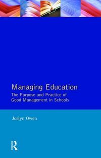 Produktbild: Owen, J: Managing Education
