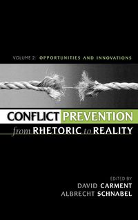 Produktbild: Conflict Prevention from Rhetoric to Reality