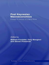 Produktbild: Post-Keynesian Macroeconomics
