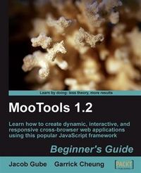 Produktbild: MooTools 1.2 Beginner's Guide