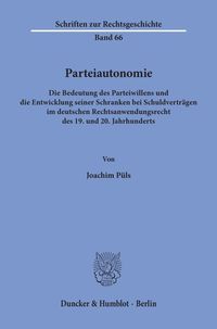 Produktbild: Parteiautonomie.