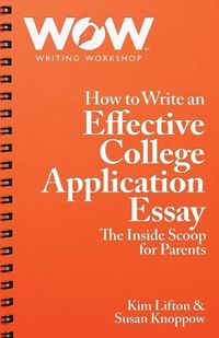 Produktbild: How to Write an Effective College Application Essay