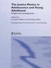 Produktbild: The Justice Motive in Adolescence and Young Adulthood