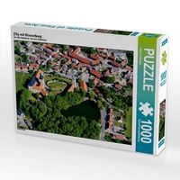 Produktbild: CALVENDO Puzzle Zilly mit Wasserburg 1000 Teile Puzzle quer | 1000 Teile Lege-Gr&ouml;&szlig;e 64 &times; 48 cm Foto-Puzzle f&uuml;r gl&uuml;ckliche Stunden