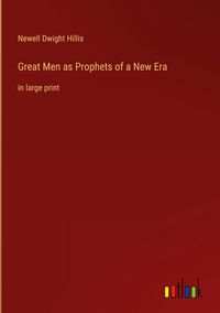 Produktbild: Great Men as Prophets of a New Era