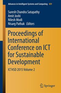 Produktbild: Proceedings of International Conference on ICT for Sustainable Development