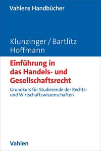 Produktbild: Einf&uuml;hrung in das Handels- und Gesellschaftsrecht