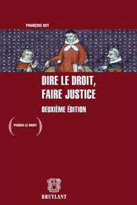 Produktbild: Dire le droit, faire justice