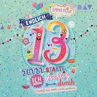 Produktbild: Endlich 13 &ndash; Jetzt starte ich richtig durch (wei&szlig; nur noch nicht, wohin)