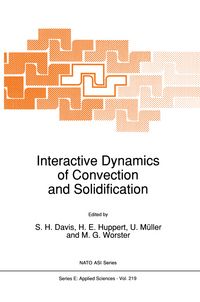 Produktbild: Interactive Dynamics of Convection and Solidification