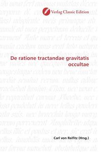 Produktbild: Ratione tractandae gravitatis occultae