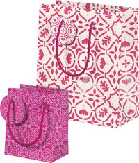 Produktbild: Der Zauber Indiens Geschenkt&uuml;ten-Set Motiv Rosa Kaleidoskop