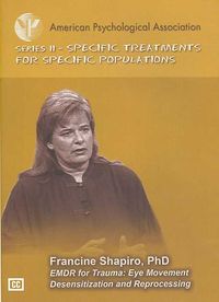 Produktbild: Shapiro, F:  EMDR For Trauma