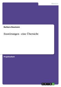 Produktbild: Essst&ouml;rungen - eine &Uuml;bersicht