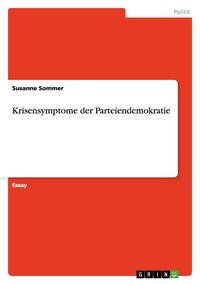 Produktbild: Krisensymptome der Parteiendemokratie