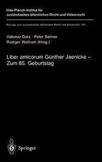 Bild vom Artikel Liber amicorum Günther Jaenicke - Zum 85. Geburtstag vom Autor 