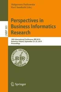 Produktbild: Perspectives in Business Informatics Research