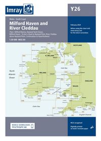 Produktbild: Y26 Milford Haven and River Cleddau, Imray Chart