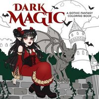 Produktbild: Dark Magic: A Gothic Fantasy Coloring Book