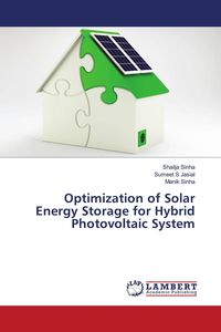 Produktbild: Optimization of Solar Energy Storage for Hybrid Photovoltaic System
