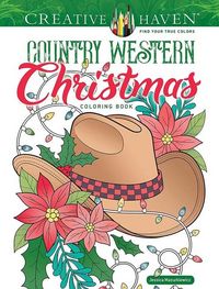 Produktbild: Creative Haven Country Western Christmas Coloring Book