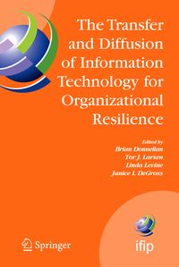 Produktbild: The Transfer and Diffusion of Information Technology for Organizational Resilience