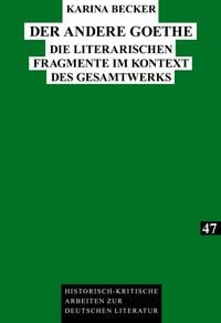 Produktbild: Der andere Goethe