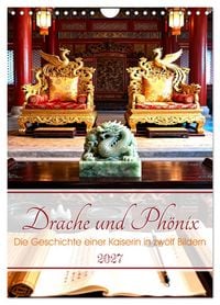 Produktbild: Drache und Ph&ouml;nix (Wandkalender 2027 DIN A4 hoch), CALVENDO Monatskalender