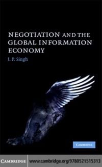 Produktbild: Negotiation and the Global Information Economy