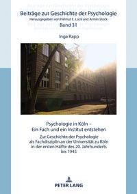 Produktbild: Psychologie in K&ouml;ln