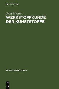 Produktbild: Werkstoffkunde der Kunststoffe