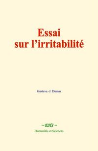 Produktbild: Essai sur l'irritabilit&eacute;