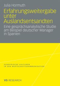 Produktbild: Erfahrungsweitergabe unter Auslandsentsandten