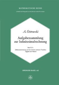 Produktbild: Aufgabensammlung zur Infinitesimalrechnung