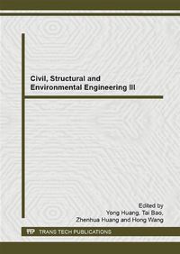 Produktbild: Civil, Structural and Environmental Engineering III