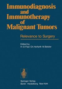Produktbild: Immunodiagnosis and Immunotherapy of Malignant Tumors