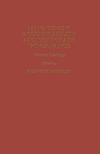 Produktbild: Management Accountability and Corporate Governance