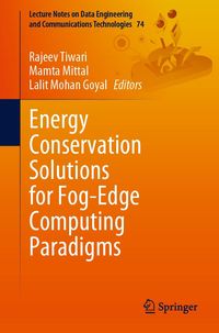 Produktbild: Energy Conservation Solutions for Fog-Edge Computing Paradigms