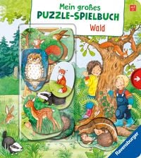 Bild vom Artikel Mein großes Puzzle-Spielbuch: Wald vom Autor Mila Rulff