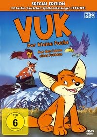 Produktbild: Vuk - Der kleine Fuchs / Aus dem Leben eines Fuchses (Special Edition mit beiden deutschen Synchronfassungen: DDR/BRD) (DEFA Filmjuwelen)