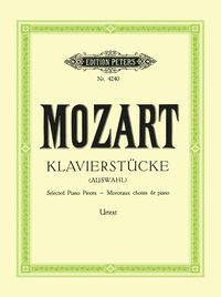 Produktbild: Mozart, W: Selected Piano Pieces