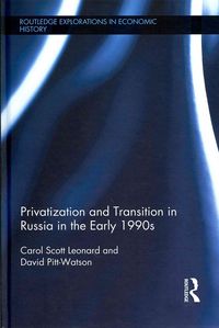 Produktbild: Privatization and Transition in Russia in the Early 1990s