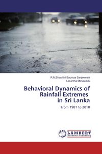 Produktbild: Behavioral Dynamics of Rainfall Extremes in Sri Lanka