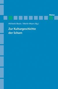 Produktbild: Zur Kulturgeschichte der Scham